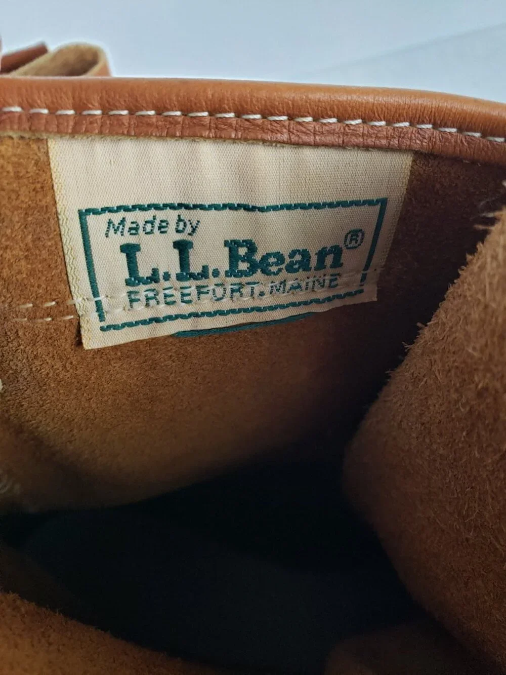 LL Bean Maine Hunting Shoe Bean Boots 8-Eyelet Duck Boots Vtg Unlined Mens 11
